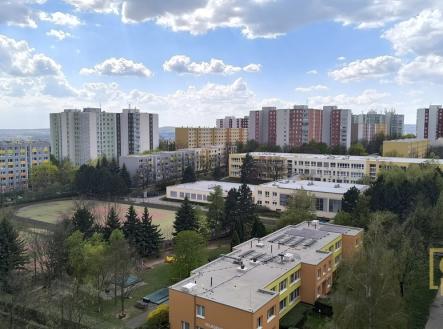 Výhled z oken | Pronájem bytu, 2+kk, 44 m²