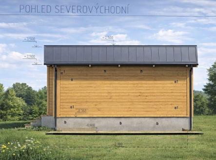 vizualizace | Prodej - pozemek, zahrada, 173 m²