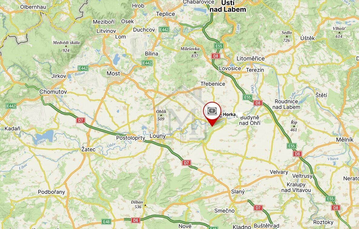 Horka - RD/ chalupa 4+1, terasa, podsklepeno, pozemek 1758m2