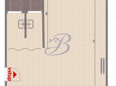 Pronájem - kanceláře, 43 m²