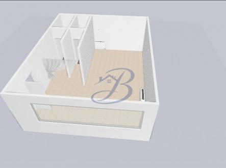 Pronájem - kanceláře, 43 m²