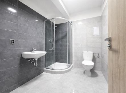 koupelna.jpeg | Pronájem bytu, 1+kk, 26 m²