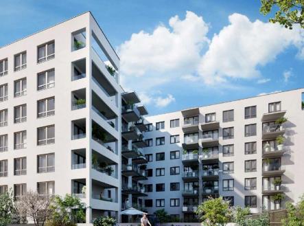 Harfa_Park_211_vizualizace.jpg | Prodej bytu, 3+kk, 80 m²