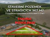 Prodej - pozemek pro bydlení, 967 m²