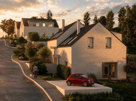 AI vizualizace řadových domů | Prodej - pozemek pro bydlení, 4 224 m²