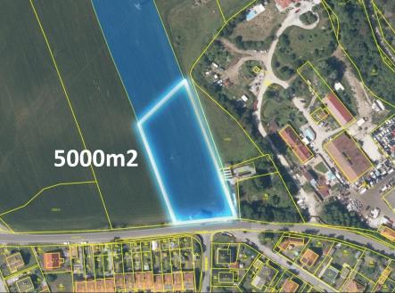 Katastr | Prodej - pozemek pro bydlení, 5 000 m²
