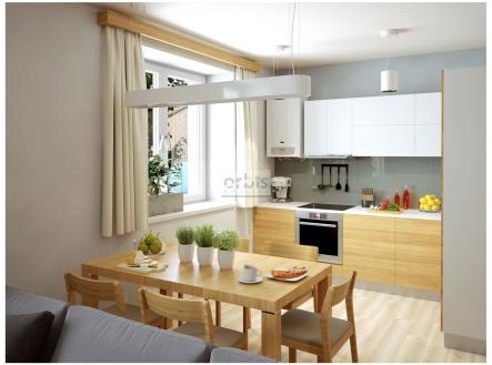 BD Švermov - obývák+kuchyn0003.jpg | Prodej bytu, 3+kk, 83 m²