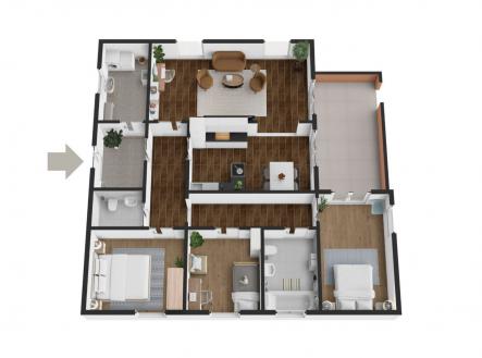 Půdorys 3D.jpg | Prodej - dům/vila, 185 m²