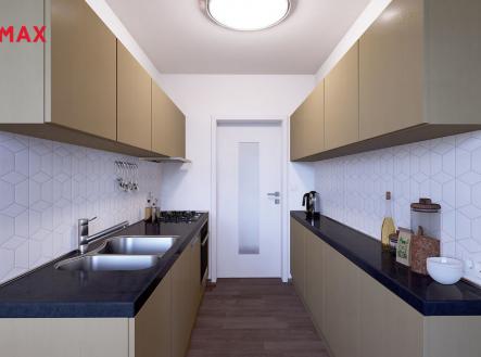 Vizualizace Kuchyně | Prodej bytu, 3+1, 73 m²