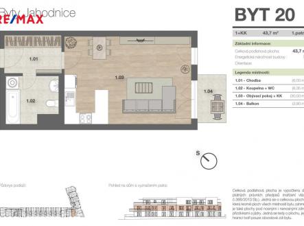 20.jpg | Prodej bytu, 1+kk, 44 m²