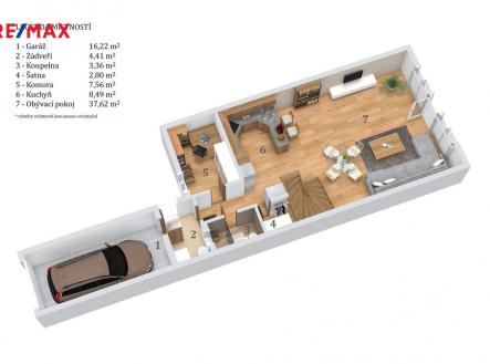 floorplan-letterhead-070224-1-floor-3d-floor-plan.jpg | Prodej - dům/vila, 146 m²
