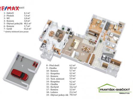 Prodej - dům/vila, 557 m²