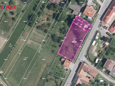 Mapa | Prodej - pozemek pro bydlení, 1 271 m²