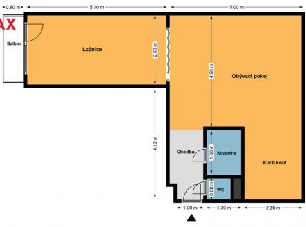 3584-komenskeho.jpg | Prodej bytu, 2+kk, 51 m²