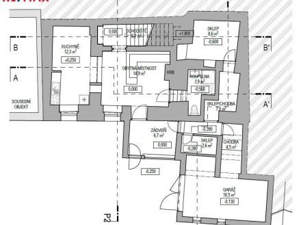 08-pudorys-1-np-prizemi.jpg | Prodej - dům/vila, 171 m²