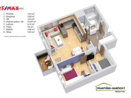 floorplan-letterhead-07102024-1-floor-3d-floor-plan-002.jpg | Prodej bytu, 2+kk, 58 m²