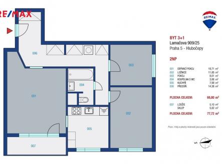 3plus1-lamacova-praha-1.jpg | Prodej bytu, 3+1, 73 m²