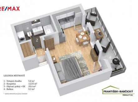 floorplan-letterhead-20-10-2024-1-floor-3d-floor-plan.jpg | Prodej bytu, 1+kk, 35 m²