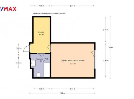 pudorys-psenicna-v2.jpg | Prodej bytu, 1+kk, 43 m²