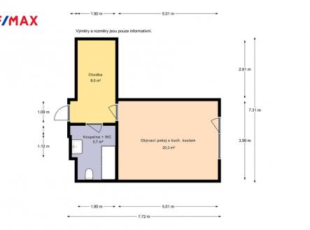 pudorys-psenicna-v2.jpg | Prodej bytu, 1+kk, 43 m²