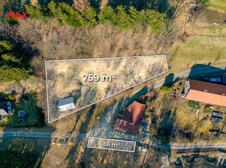 pozemek-1-2-vyznaceni.jpg | Prodej - pozemek pro bydlení, 825 m²