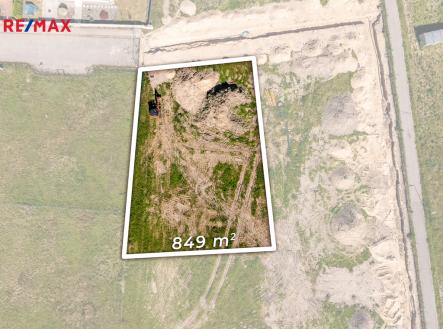 kly-03-vyznaceni.jpg | Prodej - pozemek pro bydlení, 849 m²