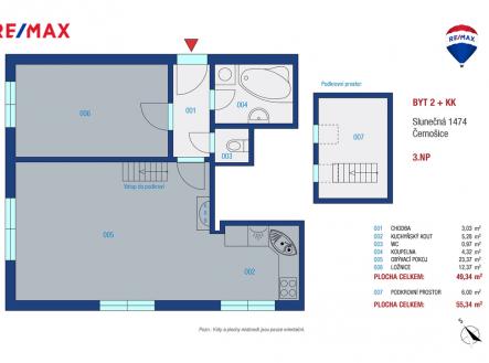 2kk-slunecna-cernosice-1-list-1.jpg | Prodej bytu, 2+kk, 49 m²