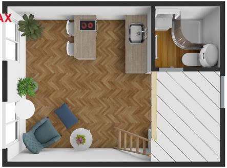 5038-dobrovskeho3da.jpg | Prodej bytu, 1+kk, 25 m²