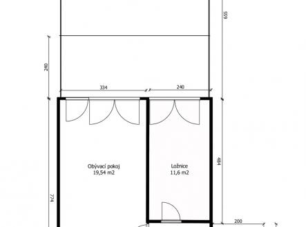 planek-bytu.jpg | Prodej bytu, 2+kk, 64 m²