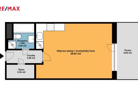 5207-zazameckem.jpg | Prodej bytu, 1+kk, 40 m²