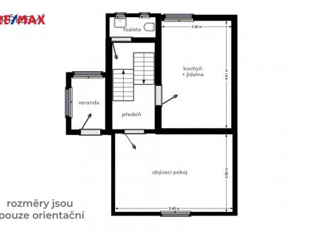 rd-radotin-pudorys-prizemi.jpg | Prodej - dům/vila, 85 m²