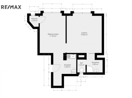 zelena-28-okotovany.jpg | Pronájem bytu, 2+kk, 42 m²