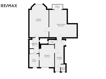 rooseveltova-37-neokotovany.jpg | Pronájem bytu, 3+1, 99 m²