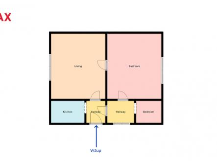 planek-2d.jpg | Prodej bytu, 2+1, 53 m²