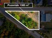Prodej - pozemek pro bydlení, 1 380 m²