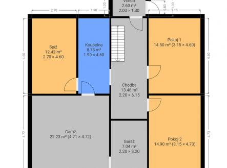 pudorysy-roztoky-prizemi-barva.jpg | Prodej - dům/vila, 270 m²