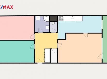 planek-chotovicka.png | Prodej bytu, 3+1, 81 m²