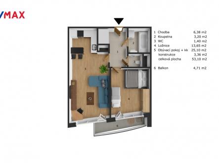 5678-vhorkach.jpg.jpeg | Prodej bytu, 2+kk, 61 m²