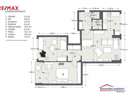 floorplan-letterhead-021025-1c.floor-2d-floor-plan.jpg | Prodej bytu, 3+1, 77 m²