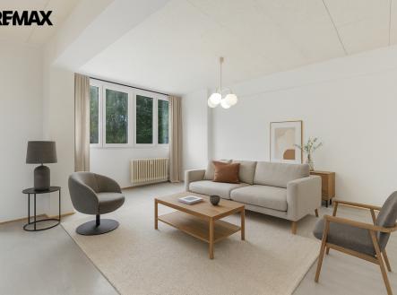 Vizualizace | Prodej bytu, 3+1, 77 m²