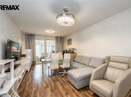 Obývací pokoj vizualizace | Prodej bytu, 3+kk, 92 m²