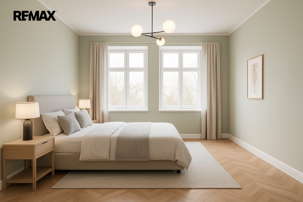 ložnice vizualizace