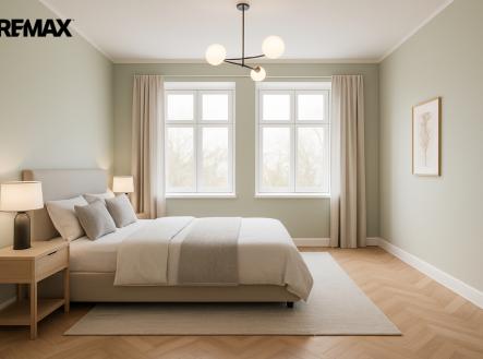 ložnice vizualizace | Prodej bytu, 3+1, 114 m²