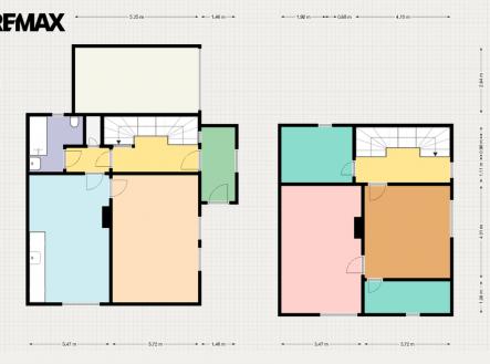 pudorys-bechovice.png | Prodej - dům/vila, 132 m²