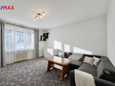 Obývací pokoj | Pronájem bytu, 2+1, 54 m²