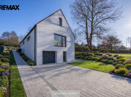 Vizualizace zahrady | Prodej - dům/vila, 280 m²