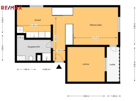 6303-byt-kladno.jpg | Pronájem bytu, 2+1, 53 m²