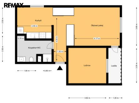 6303-byt-kladno.jpg | Pronájem bytu, 2+1, 53 m²