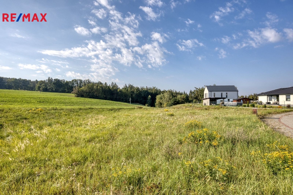 Pohled na pozemek