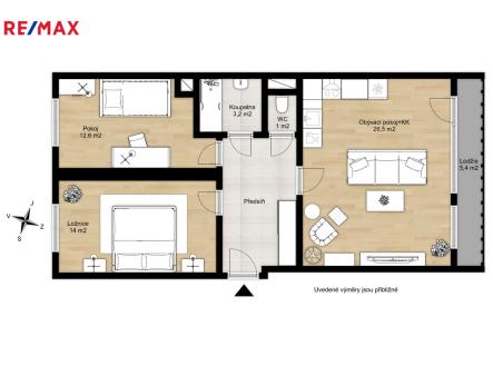 pudarys-uhrineves.jpg | Prodej bytu, 3+kk, 75 m²